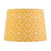 Patterned Tapered Lamp Shade - Yellow 2 Patterned Tapered Lamp Shade - Yellow -Home Lighting 12812948 3724831969560582