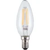TCP LED Filament Clear Candle 4W E14 Light Bulb - 3 Pack -Home Lighting 12813612 6054958629262703