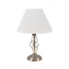 Darcie Satin Nickel Table Lamp 2 Darcie Satin Nickel Table Lamp -Home Lighting 12816352 5014832141925441
