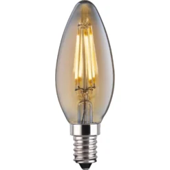 LED Filament Candle 4W E14 Vintage Light Bulb