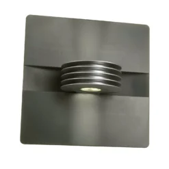 Lutec Split LED Up & Down Outdoor Wall Light - Anthracite -Home Lighting 12819091 1134832977654878