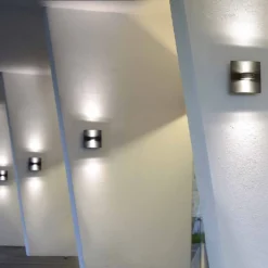 Lutec Split LED Up & Down Outdoor Wall Light - Anthracite -Home Lighting 12819091 1794952691562710