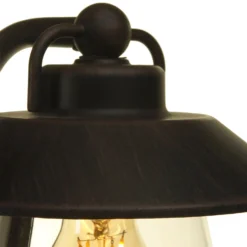 Lutec Cate E27 IP44 Outdoor Wall Lantern - Black With Rust Effect 12 Lutec Cate E27 IP44 Outdoor Wall Lantern - Black With Rust Effect -Home Lighting 12819161 1754952656824828