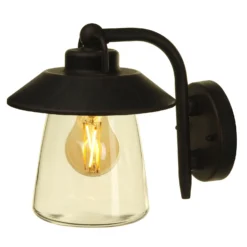 Lutec Cate E27 IP44 Outdoor Wall Lantern - Black With Rust Effect 10 Lutec Cate E27 IP44 Outdoor Wall Lantern - Black With Rust Effect -Home Lighting 12819161 2034952656731810
