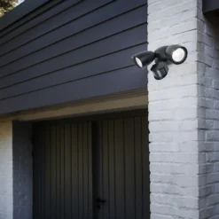 Lutec Shrimp Twin Head LED PIR Outdoor Wall Light - Black 12 Lutec Shrimp Twin Head LED PIR Outdoor Wall Light - Black -Home Lighting 12819180 1644952882750379