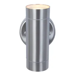 Lutec Rado Up & Down Outdoor Wall Light - Stainless Steel -Home Lighting 12819217 6304831919082432