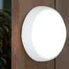 Lutec Slim Outdoor Wall Light - White 1 Lutec Slim Outdoor Wall Light - White -Home Lighting 12819279 1104952694711069
