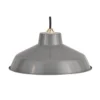 Retro Metal Easy Fit Pendant Light Shade - Grey -Home Lighting 12819599 5794831916652279