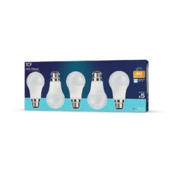 TCP LED Classic 60W BC Warm - 5 Pack -Home Lighting 12824291 1674963829435262