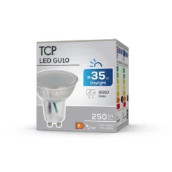 TCP LED Glass GU10 35W Cool Light Bulb 8 TCP LED Glass GU10 35W Cool Light Bulb -Home Lighting 12826537 5915022112413576