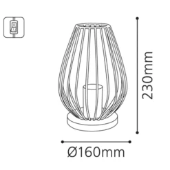 Eglo Newtown Table Lamp - Black -Home Lighting 12828082 1104832952972180