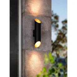 Eglo Agolada Outdoor LED Wall Light - Black & Copper 10 Eglo Agolada Outdoor LED Wall Light - Black & Copper -Home Lighting 12828401 1684832952568695