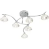 Reena 6 Light Flush IP44 - Chrome -Home Lighting 12831935 1724831941636555
