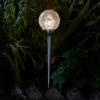 Crackle Ball Solar Outdoor Stake Light - 8cm -Home Lighting 12835748 6515042097537372