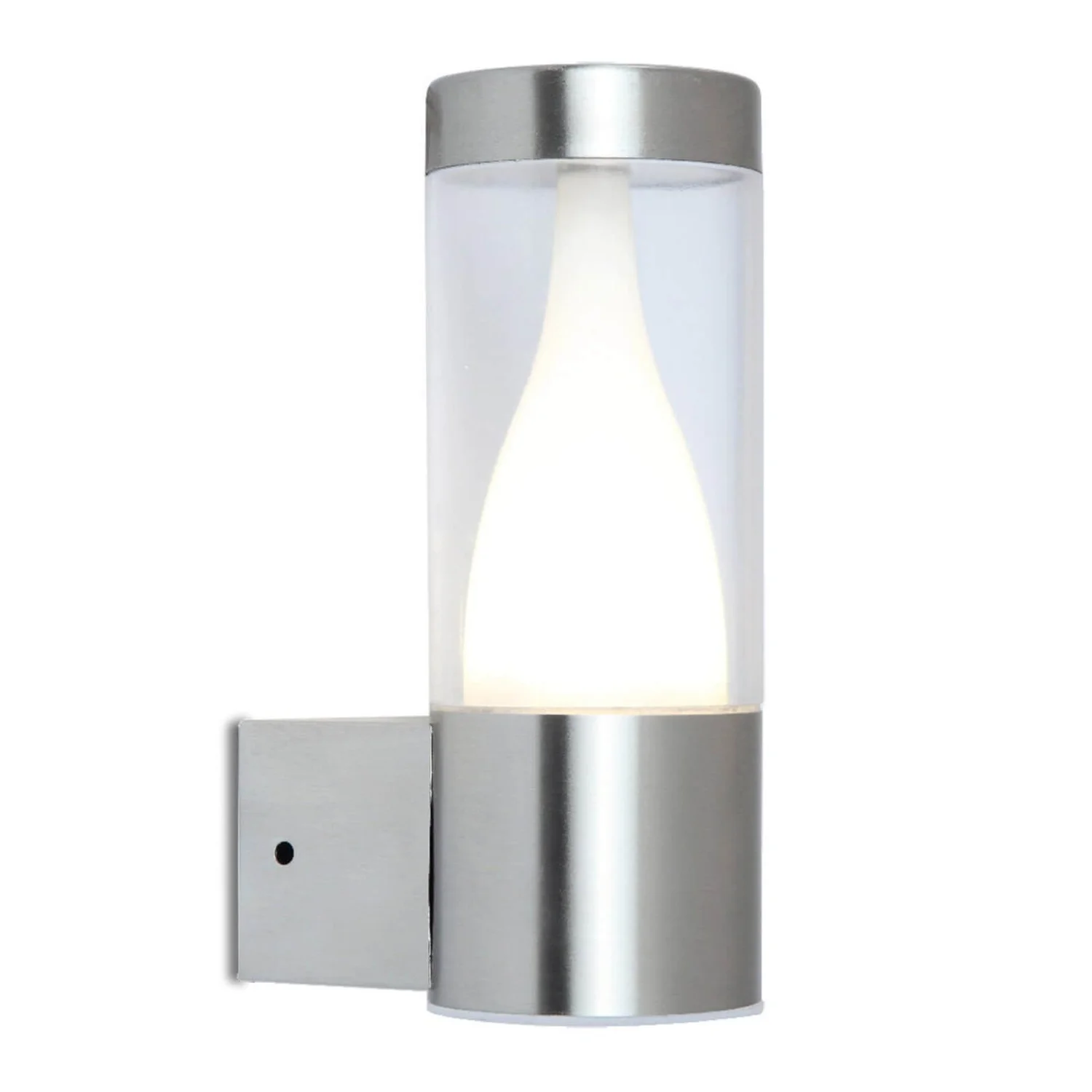 Lutec Virgo LED Stainless Steel Outdoor Wall Light 4 Lutec Virgo LED Stainless Steel Outdoor Wall Light - Image 2