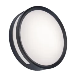 Lutec Rola LED Outdoor Bulkhead Light - Anthracite -Home Lighting 12840746 1474952682924906