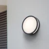 Lutec Rola LED Outdoor Bulkhead Light - Anthracite -Home Lighting 12840746 2034952682862425