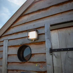 Lutec Curtis Solar LED Outdoor Wall Light With PIR Motion Sensor -Home Lighting 12840750 1424952682929118