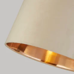 House Beautiful Samet Velvet Drum Shade - Champagne - 30cm -Home Lighting 12882901 6454861161872934