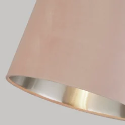 House Beautiful Samet Velvet Drum Shade - Pink - 30cm 11 House Beautiful Samet Velvet Drum Shade - Pink - 30cm -Home Lighting 12882905 8554861162929627