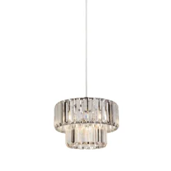 Blair Easy Fit Lamp Shade - Chrome -Home Lighting 12886899 9404975483728138