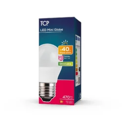 TCP Led Globe 40w Es Dimmable Warm White Bulb 1pk -Home Lighting 12890587 2074974965036148
