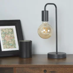 Jay Table Lamp - Charcoal -Home Lighting 12908186 3285049847584522