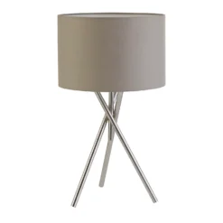 Bella Tripod Table Lamp - Grey -Home Lighting 12908191 1484899249614838