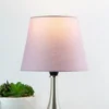 Clyde Mauve Taper Shade - 20cm -Home Lighting 13139365 1204952636238636
