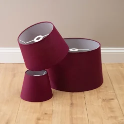 Clyde Plum Taper Shade - 20cm -Home Lighting 13139369 1584920559331310