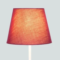 Clyde Plum Taper Shade - 20cm -Home Lighting 13139369 9474900551664587