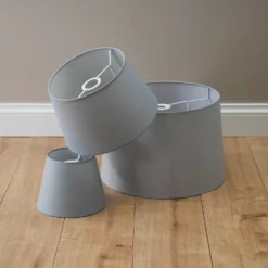 Clyde Grey Taper Shade - 30cm -Home Lighting 13139372 2004920559620894