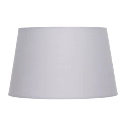 Clyde Grey Taper Shade - 30cm -Home Lighting 13139372 4564900552084674