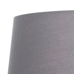 Clyde Charcoal Taper Shade - 40cm -Home Lighting 13139381 6134936851348498