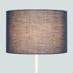 Clyde Navy Drum Shade - 30cm -Home Lighting 13139386 6384900551924705