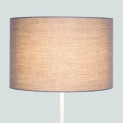 Clyde Charcoal Drum Shade - 30cm -Home Lighting 13139390 1934900551686517