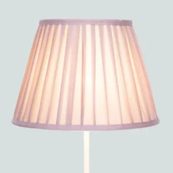 Raye Fig Pleated Taper Silk Shade - 30cm 12 Raye Fig Pleated Taper Silk Shade - 30cm -Home Lighting 13139391 2084900556728089