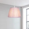 Raye Fig Pleated Taper Silk Shade - 30cm 2 Raye Fig Pleated Taper Silk Shade - 30cm -Home Lighting 13139391 5534900556689815