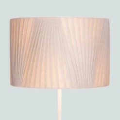 Raye Champagne Drum Pleated Silk Shade - 30cm -Home Lighting 13139396 1484900555283793