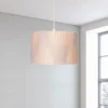 Raye Champagne Drum Pleated Silk Shade - 30cm -Home Lighting 13139396 1504900555254306