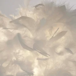 Hattie Feather Floor Lamp - White -Home Lighting 13157970 1534958397136368