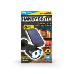 JML Handy Bright LED Spotlight - Solar Powered Motion-Activated LED Security Light -Home Lighting 13174872 1994890224049294