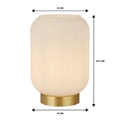 Pearl Frosted Table Lamp - White -Home Lighting 13177663 7214958397070101
