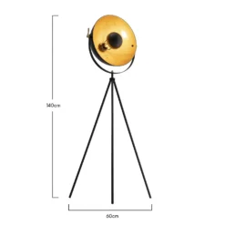 Kennedy Black & Gold Floor Lamp 15 Kennedy Black & Gold Floor Lamp -Home Lighting 13191218 1904958577072654
