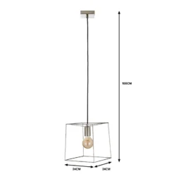 Edge 1 Light Pendant - Polished Brass -Home Lighting 13208312 8314909895190744