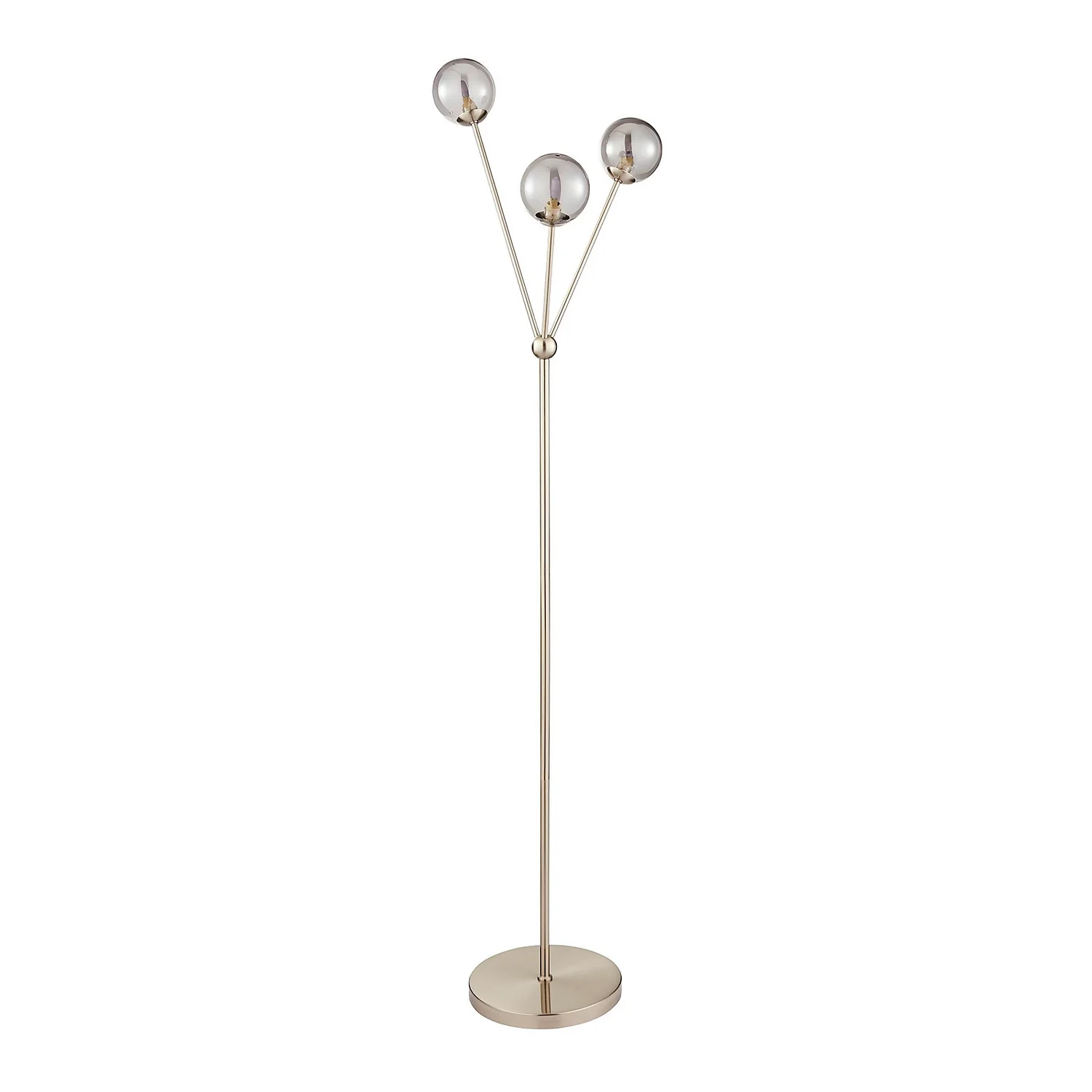Orb 3 Light Floor Lamp - Nickel Smoke 5 Orb 3 Light Floor Lamp - Nickel Smoke - Image 3