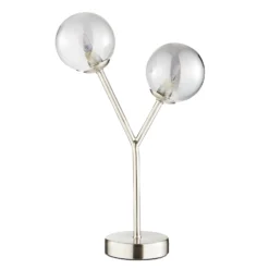 Orb 2 Light Table Lamp - Nickel Smoke -Home Lighting 13208328 4334896913519545