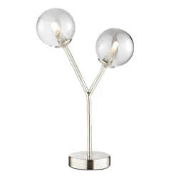 Orb 2 Light Table Lamp - Nickel Smoke -Home Lighting 13208328 5274896913421004