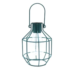 House Beautiful Firefly Solar Powered Caged Lantern -Home Lighting 13280804 1504933436988450