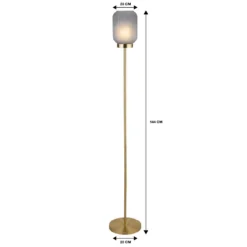 Pearl Frosted Floor Lamp - Navy -Home Lighting 13445401 2085042048294637